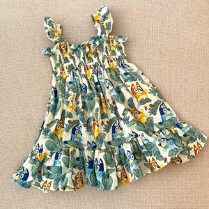 NWOT Linen Bluey dress